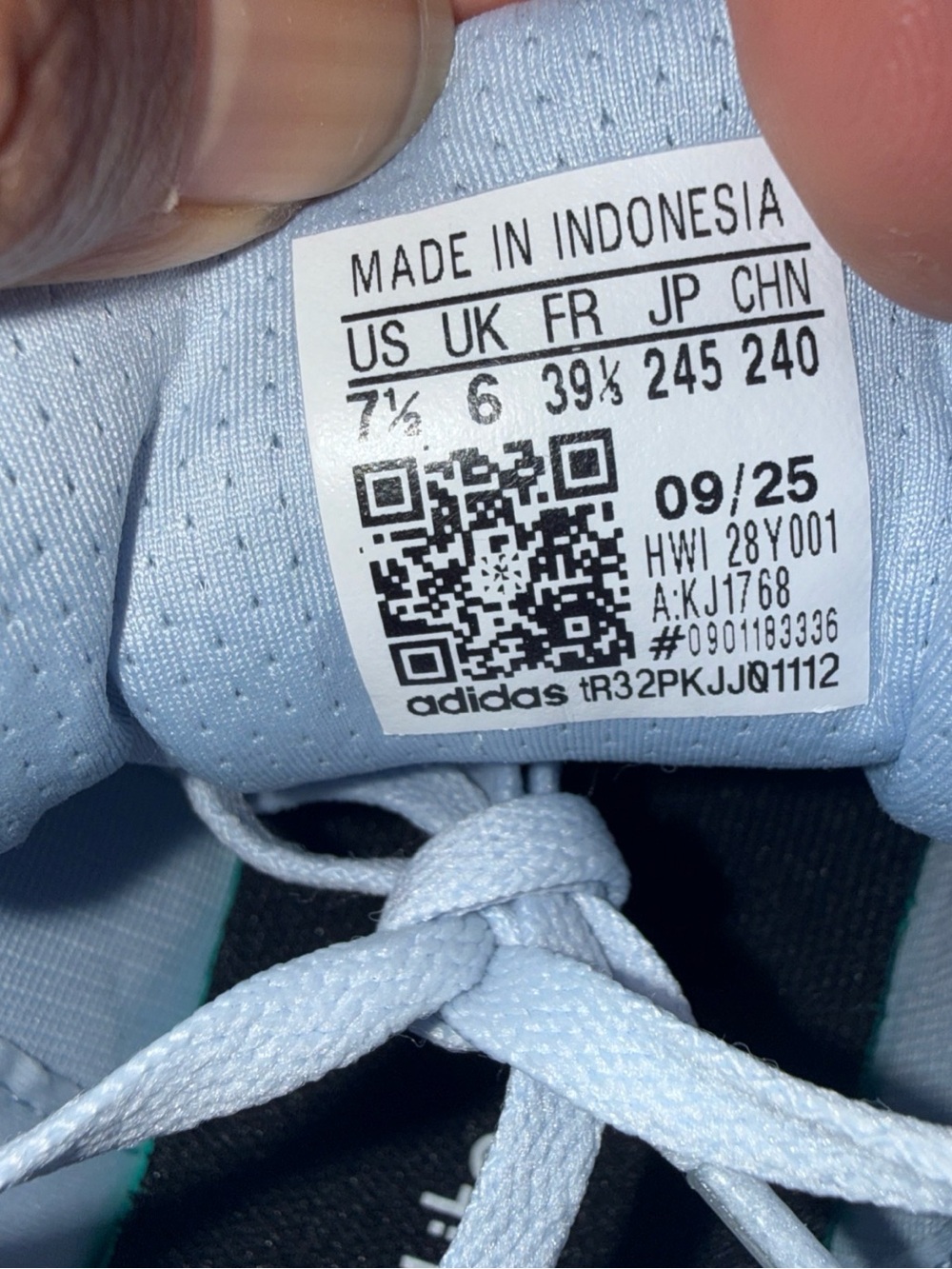 Size 7.5 - adidas Response 2 Crystal Sky Silver Metallic Lime Burst Wmns, KJ768 - Picture 8 of 11